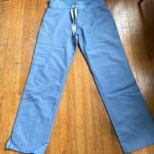 Figs women's Kade - petite cargo scrub pants - XS - Petite / Heather Indigo